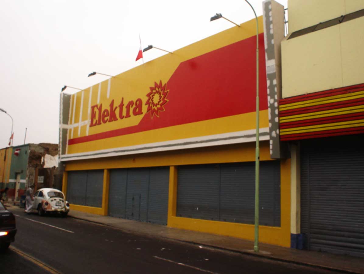 Tienda de Electrodomésticos Elektra en Trujillo