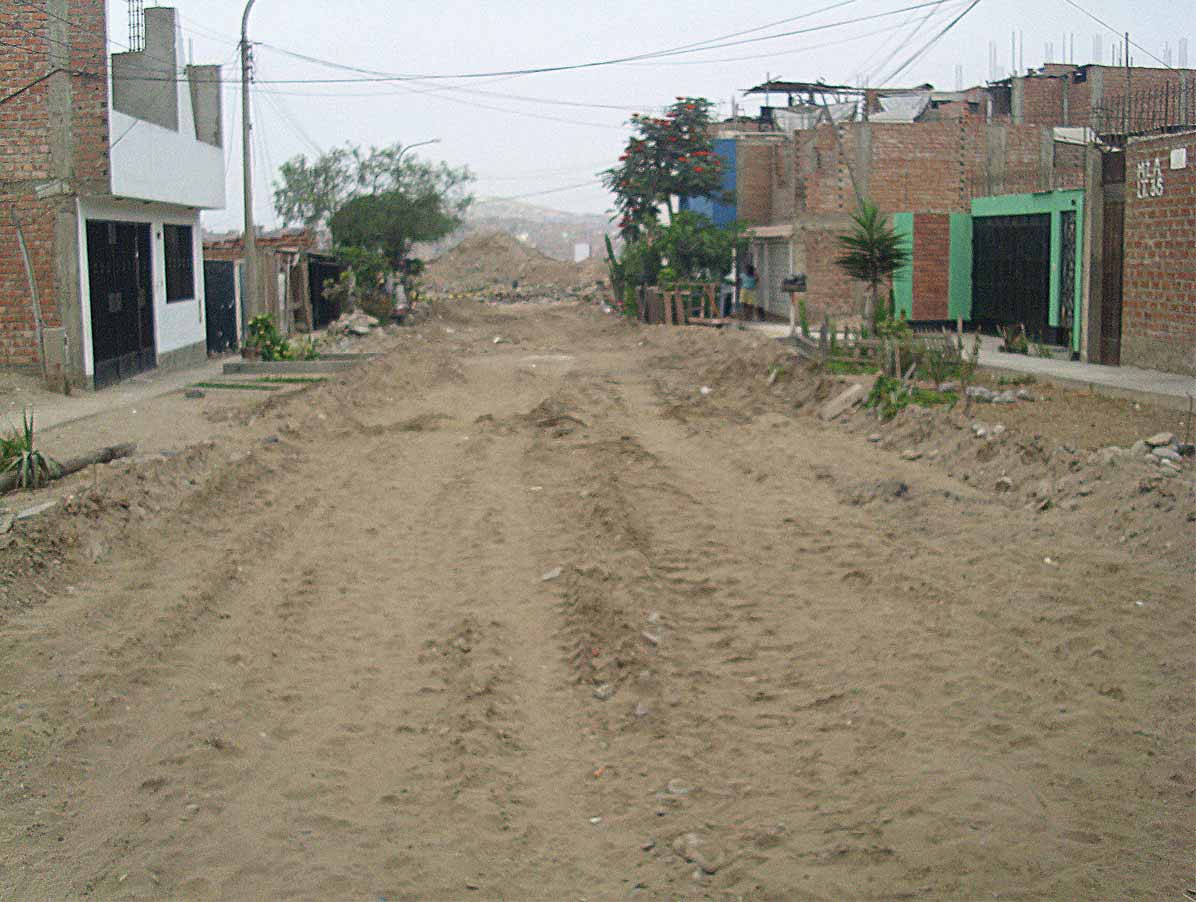 Pavimentación y Rehabilitación de Villa el Salvador