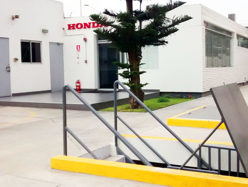 Remodelación del Centro Logístico Callao de Honda del Perú